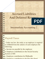 Accrued Liabilities and Deferred Revenue