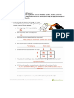 Mendelian Genetics Worksheet