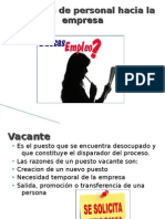 Atraccion de Personal Hacia La Empresa