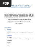 Caso Clinico Amenaza de Parto Prematuro