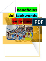 Los Beneficios Del Taekwondo en La Niñez