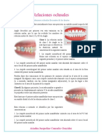 Relaciones Oclusales