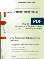 Requirements Engineering: COMSATS University, Islamabad