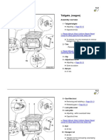 Tailgate, (Wagon) : Assembly Overview