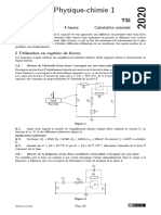 Physique-Chimie 1: 4 Heures Calculatrice Autorisée