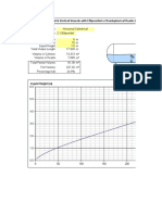 Partial Volume in Horizonal & Vertical Vessels With Ellipsoidial or Hemispherical Heads (Based On GPSA Handbook Page 6-21)