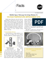 Hubble Facts Hubble Space Telescope Servicing Mission 3A Voltage Temperature Improvement Kits