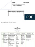 Plan Annuel Des Apprentissages 2 Ème Année Moyenne 2021 2022