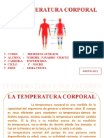 Diapositiva de La Temperatura - 1