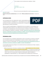 Convulsiones en Pacientes Con Tumores Cerebrales Primarios y Metastásicos.