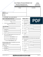 Application To Replace Permanent Resident Card: Part 1. Information About You