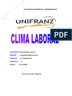 Clima Laboral Proyecto