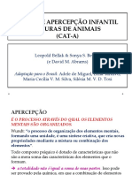 Teste de Apercepcao Infantil Figuras de Animais