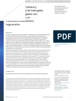 Actividad Antimicrobiana y Biocompatibilidad de Hidrogeles de Quitosano Cargados Con Antibióticos Como Un