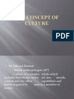 The Concept of Culture P 1