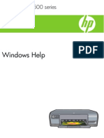 Windows Help: HP Deskjet D2500 Series