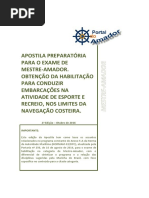 Apostila Preparatória para Mestre-Amador Alex Mont Elbert