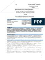 Silabo GESTIÓN DE LA ENSEÑANZA-APRENDIZAJE UNFV Final