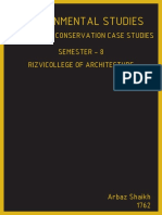 Environmental Studies: Griha Water Conservation Case Studies Semester - 8 Rizvicollege of Architecture