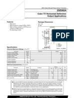 Color TV Horizontal Deflection Output Applications