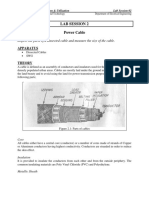 Lab Session 2 Power Cable: Objective