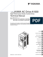 Yaskawa A1000 Tech Manual