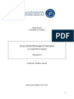 Chapitre 1 TACHFINE Echantillonnage