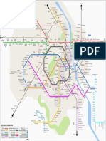 Delhi Metro Rail Network 2019