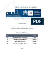 Tarea Académica Contabilidad de Costos