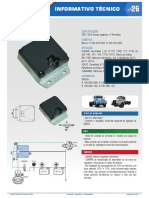 Informativo Técnico GA005: Especificações: Substitui: Aplicação