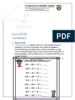 Olimpiadas Matemáticas-2do Grado