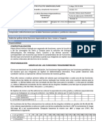 Gráficas de Las Funciones Trigonométricas Periodo III