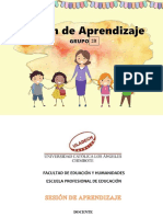 Sesión de Aprendizaje - Grupo 2B