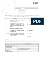 SPA Dance Grade9 DWorkSheet2