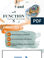 Parts of The Cell and Functions