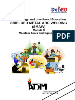 Shielded Metal Arc Welding (SMAW) : Technology and Livelihood Education