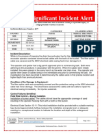 2021.06.07 - Significant Incident Alert - Damaged Fiber and 600V Cables