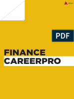 FInance CareerPro Brochure