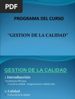 Diapositivas Sobre Gestion de La Calidad