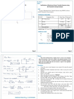 Simulation Exp. 3 Maximum Power Transfer Theorem