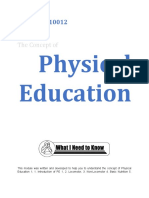 Lesson1 Subject Orientation The Concept of Physical Education