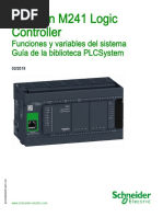 Modicon M241 Logic Controller - Funciones y Variables Del Sistema - Guía de La Biblioteca PLCSystem - 03 - 2018