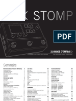 HX Stomp 3.0 Owner's Manual - Rev D - French 