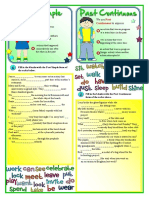 Past Simple Vs Past Continuous