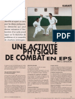 Uneacticvitephysiquedecombat en Eps: Karate