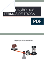 DEGRADAÇão Dos Termos de Troca