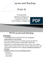 UNIT 4 PCB Layout and Stackup