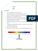 Subject: Science Level: Form 3 Chemistry Topic: Acids and Alkalis Key Points