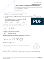 FICHA DE TRABALHO Nº5 - Radicais .