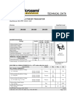 Technical Data: NPN Silicon High Power Transistor